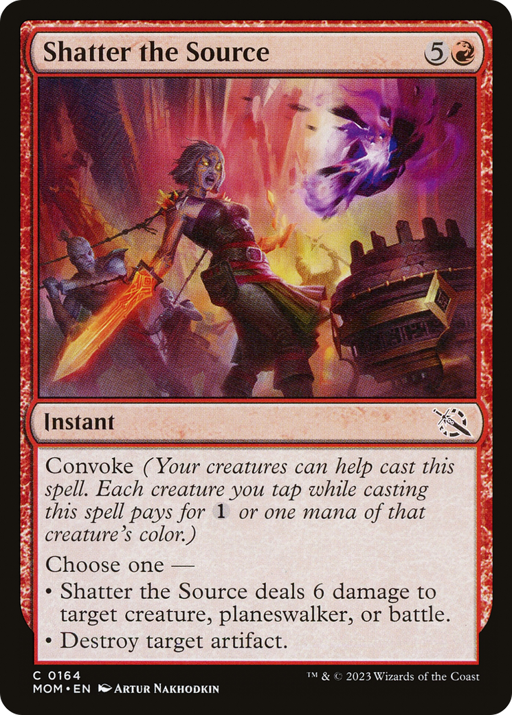Shatter the Source (MOM-164) - March of the Machine