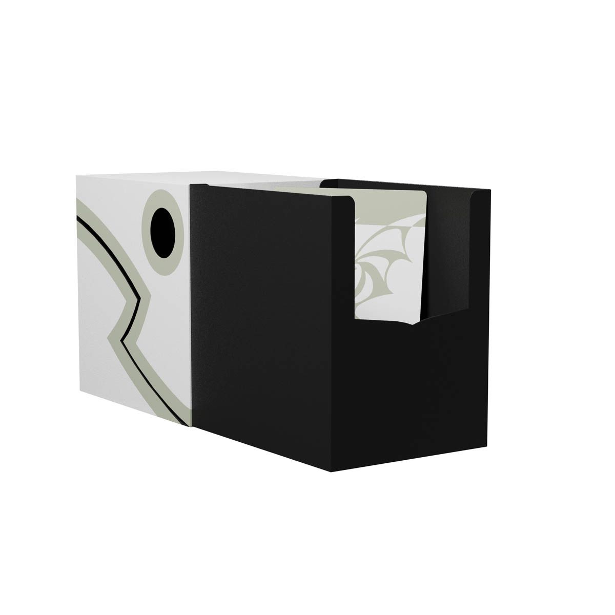 Dragon Shield: Double Shell - White/Black