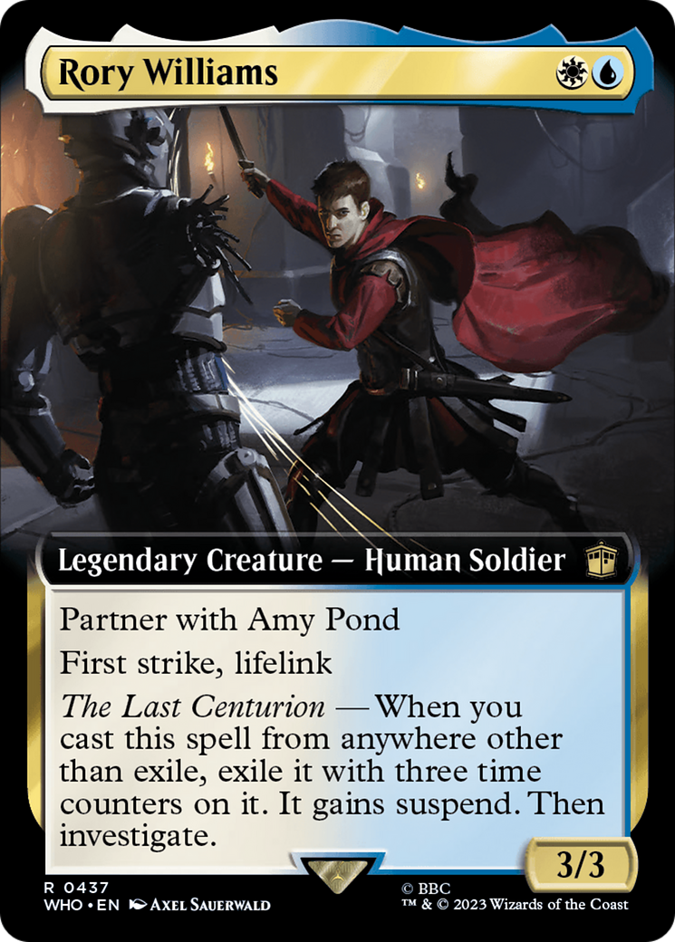 Rory Williams (WHO-437) - Doctor Who: (Extended Art) Foil