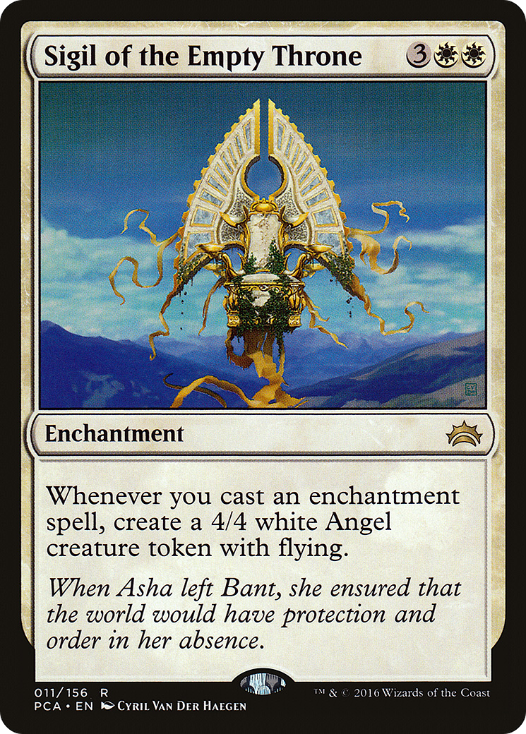 Sigil of the Empty Throne (PCA-011) - Planechase Anthology