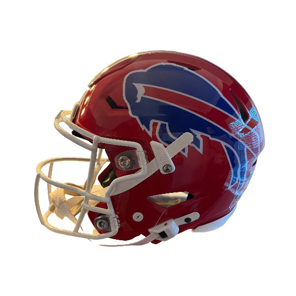Buffalo Bills Full Size SpeedFlex 1987 to 2001 Throwback Football Helmet- NFL