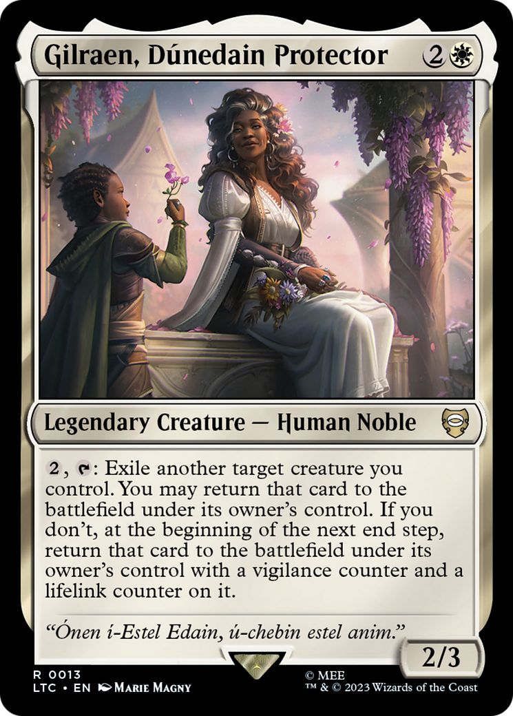 Gilraen, Dúnedain Protector (LTC-013) - Tales of Middle-earth Commander