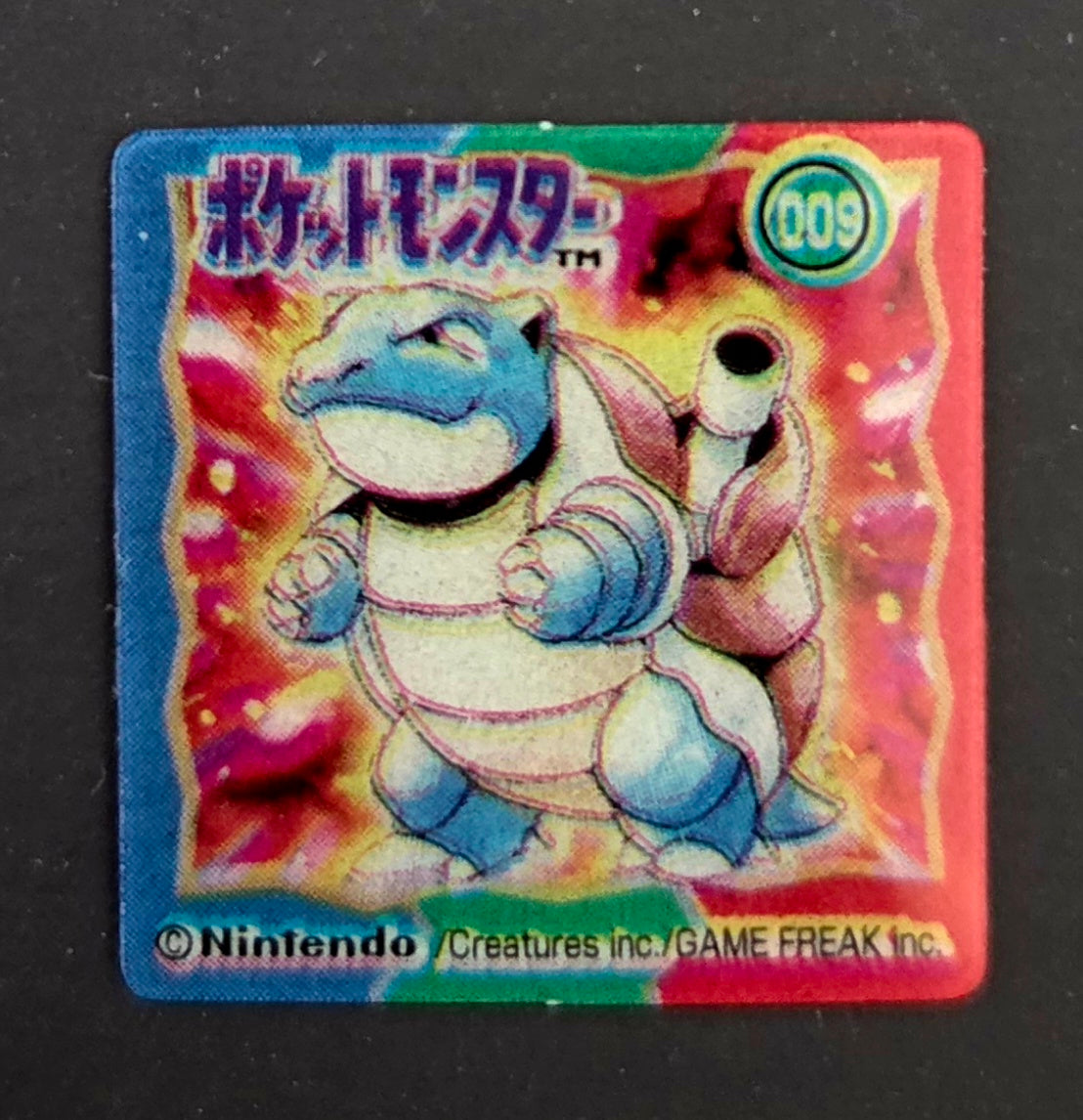 Pokemon Bros Game Boy Mini Card - Blastoise Clear