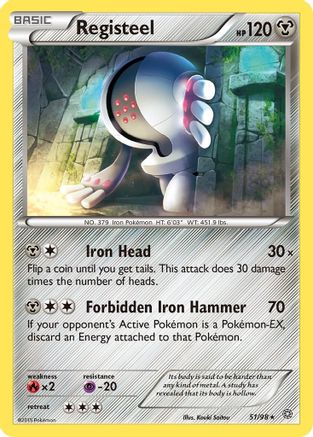 Registeel 051/98 - XY Ancient Origins