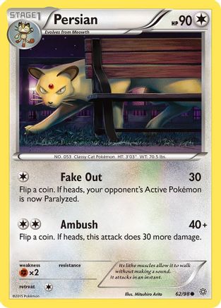 Persian 062/98 - XY Ancient Origins Reverse Holofoil