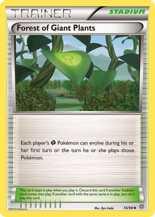 Forest of Giant Plants 074/98 - XY Ancient Origins