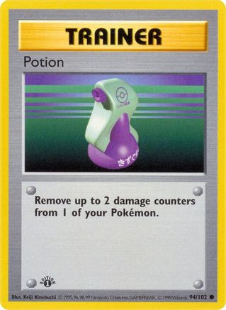 Potion 094/102 - Base Set Shadowless 1st Edition