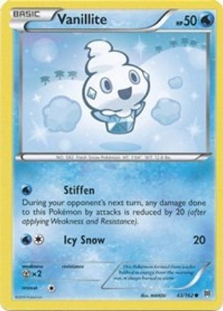 Vanillite 043/162 - XY BREAKthrough