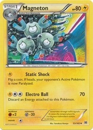 Magneton 053/162 - XY BREAKthrough Reverse Holofoil