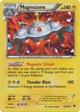 Magnezone 054/162 - XY BREAKthrough Holofoil