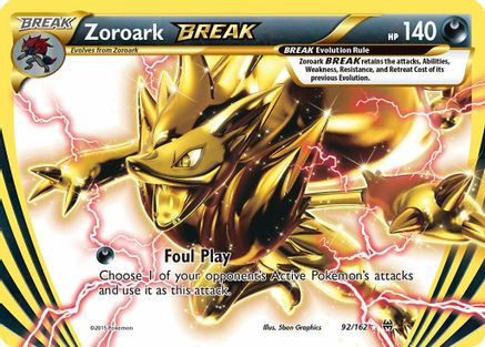 Zoroark BREAK 092/162 - XY BREAKthrough Holofoil