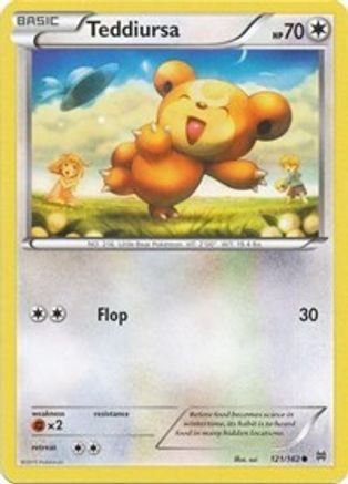 Teddiursa 121/162 - XY BREAKthrough Reverse Holofoil