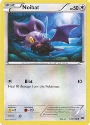 Noibat 131/162 - XY BREAKthrough Reverse Holofoil