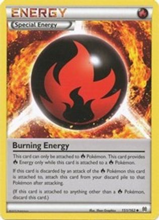 Burning Energy 151/162 - XY BREAKthrough