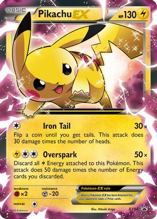 Pikachu EX XY84/211 - XY Promos Holofoil