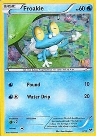 Froakie 004/12 - McDonalds Promos 2014 Holofoil