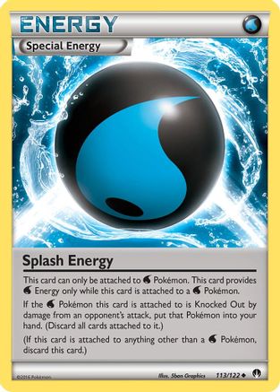 Splash Energy 113/122 - XY BREAKpoint