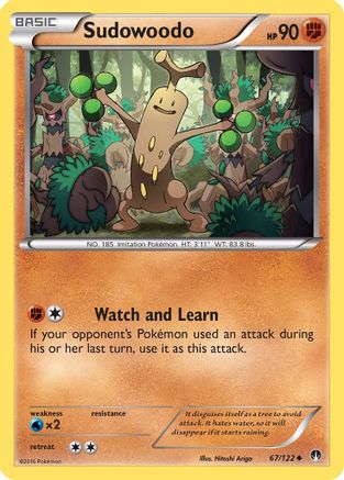 Sudowoodo 067/122 - XY BREAKpoint