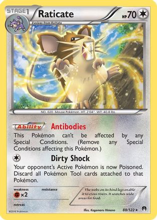 Raticate 088/122 - XY BREAKpoint