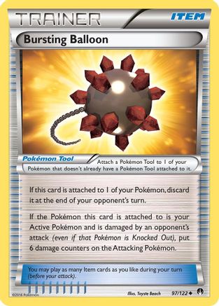 Bursting Balloon 097/122 - XY BREAKpoint