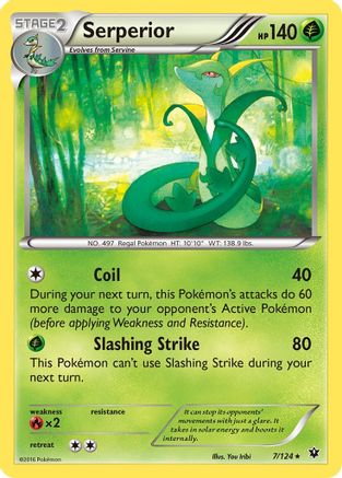 Serperior 007/124 - XY Fates Collide
