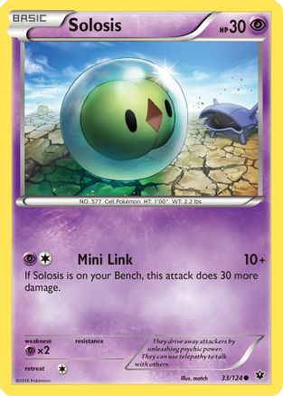 Solosis 033/124 - XY Fates Collide Reverse Holofoil