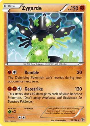 Zygarde 053/124 - XY Fates Collide
