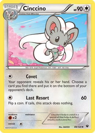 Cinccino 088/124 - XY Fates Collide
