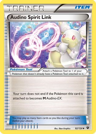 Audino Spirit Link 092/124 - XY Fates Collide