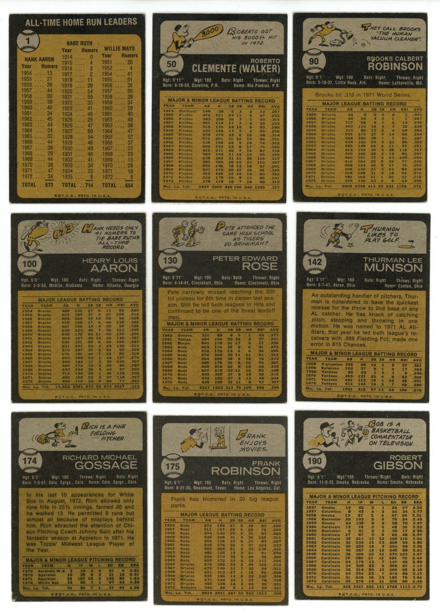 1973 TOPPS BASEBALL COMPLETE SET BREAK - 17 CARDS PER BOX! Includes 2 HOFers!