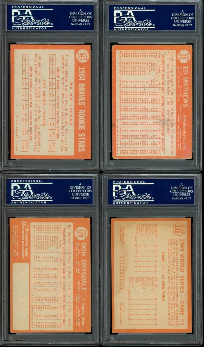 1964 TOPPS BASEBALL COMPLETE SET BREAK - 10 CARDS PER BOX! INCLUDES 1 OR MORE HOFER AND HIGH NUMBER CARD!