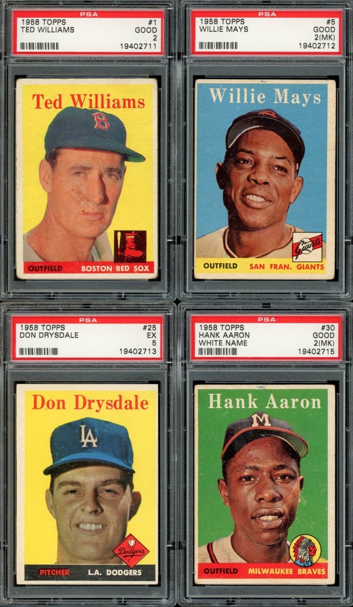 1958 TOPPS BASEBALL COMPLETE SET BREAK - 5 CARDS PER BOX!