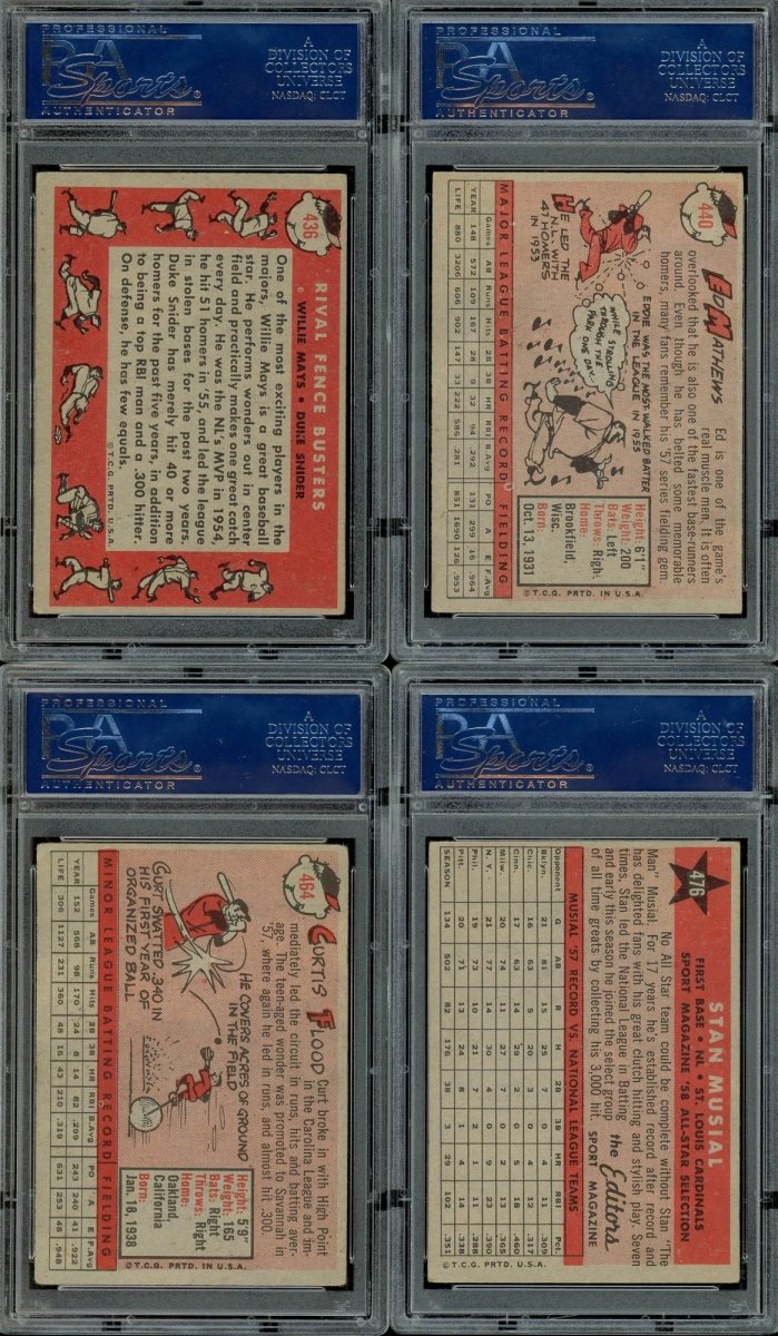 1958 TOPPS BASEBALL COMPLETE SET BREAK - 5 CARDS PER BOX!