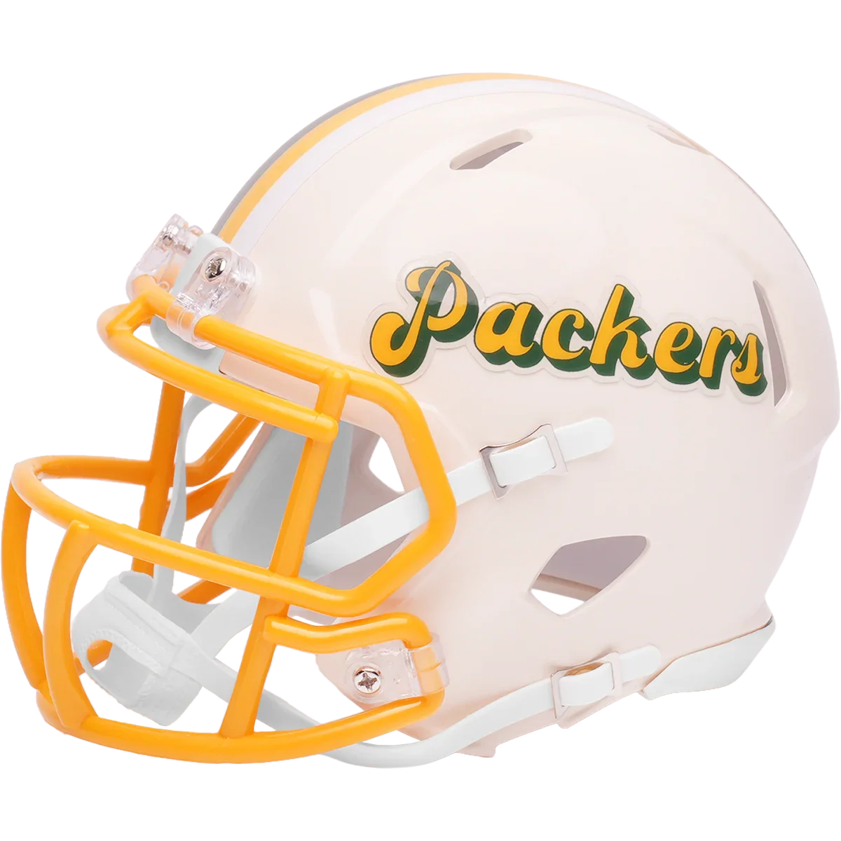 Green Bay Packers Speed Mini Football Helmet RETRO - NFL