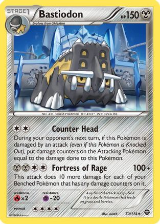 Bastiodon 070/114 - XY Steam Siege