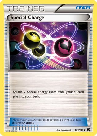 Special Charge 105/114 - XY Steam Siege Reverse Holofoil