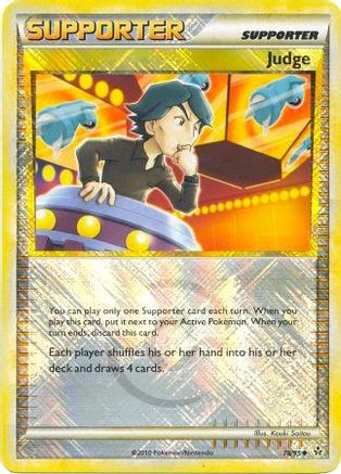 Judge (League Promo) 078/95 - League & Championship Cards Reverse Holofoil
