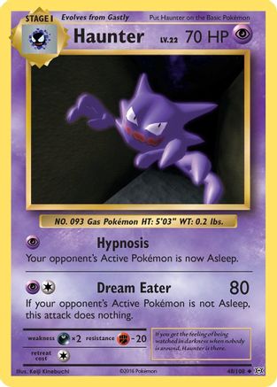 Haunter 048/108 - XY Evolutions