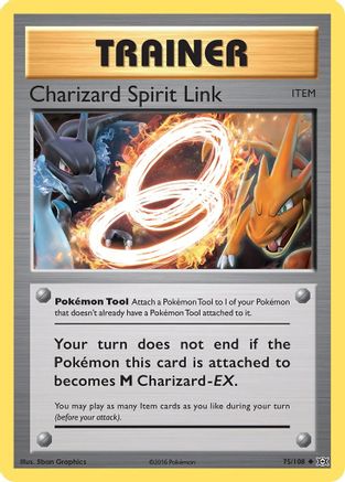 Charizard Spirit Link 075/108 - XY Evolutions Reverse Holofoil