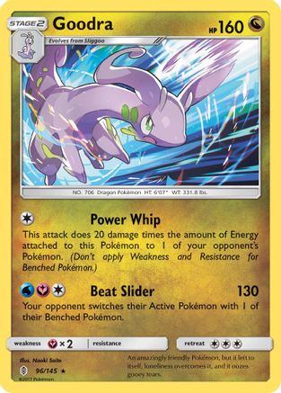 Goodra 096/145 - SM Guardians Rising Holofoil