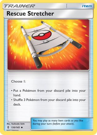 Rescue Stretcher 130/145 - SM Guardians Rising Reverse Holofoil
