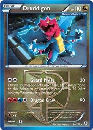 Druddigon (BW Plasma Storm) 094/135 - Deck Exclusives Holofoil