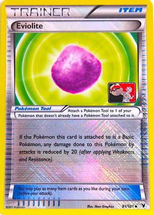 Eviolite (Championship Promo) 091/101 - League & Championship Cards Reverse Holofoil