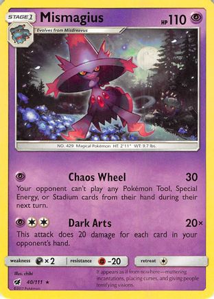 Mismagius 040/111 - SM Crimson Invasion