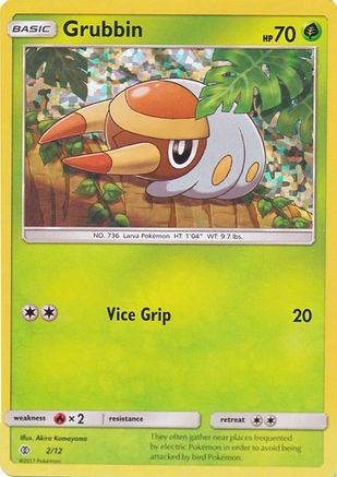 Grubbin 002/12 - McDonalds Promos 2017 Holofoil