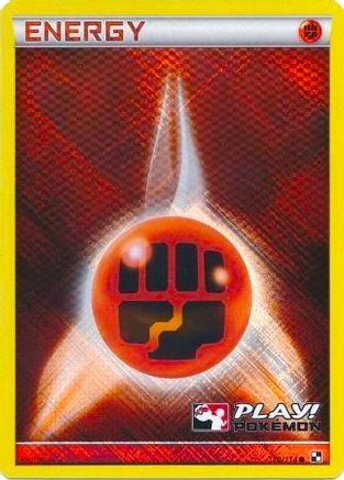 Fighting Energy (Play! Pokemon) 110/114 - League & Championship Cards Holofoil