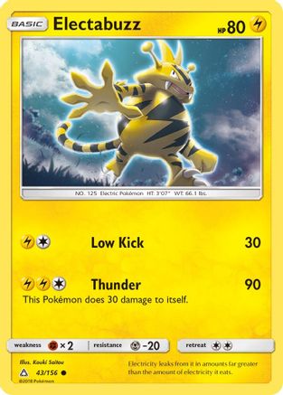 Electabuzz 043/156 - SM Ultra Prism
