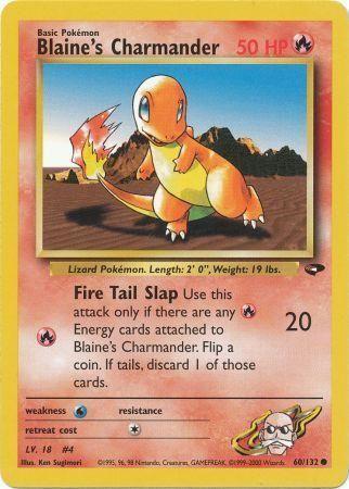 Blaine's Charmander 060/132 - Gym Challenge Unlimited