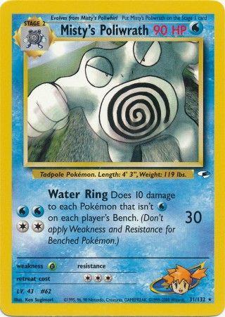 Misty's Poliwrath 031/132 - Gym Heroes Unlimited