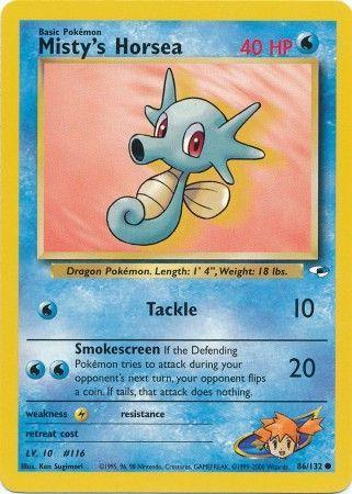 Misty's Horsea 086/132 - Gym Heroes Unlimited
